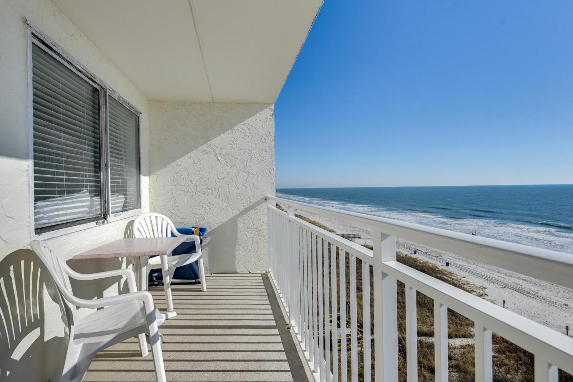 Oceanfront North Myrtle Beach Condo With Indoor Pool Екстериор снимка