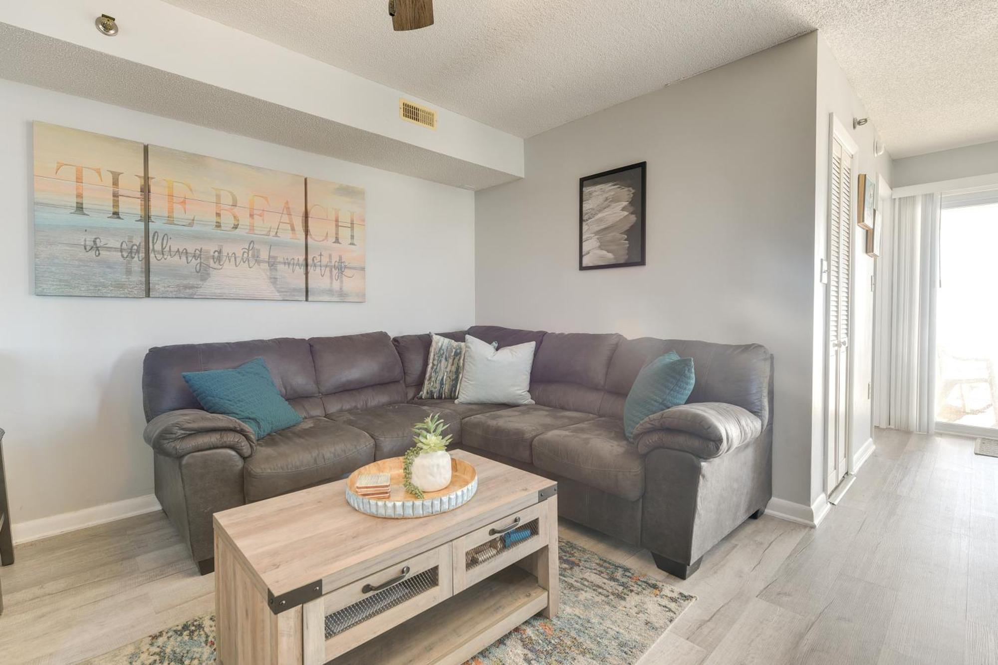 Oceanfront North Myrtle Beach Condo With Indoor Pool Екстериор снимка