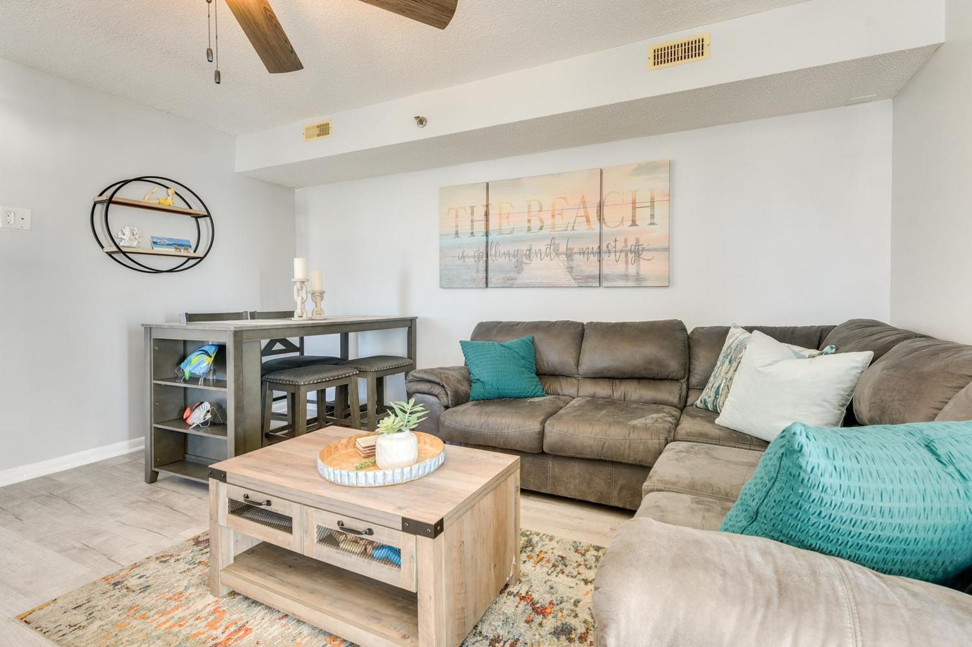 Oceanfront North Myrtle Beach Condo With Indoor Pool Екстериор снимка