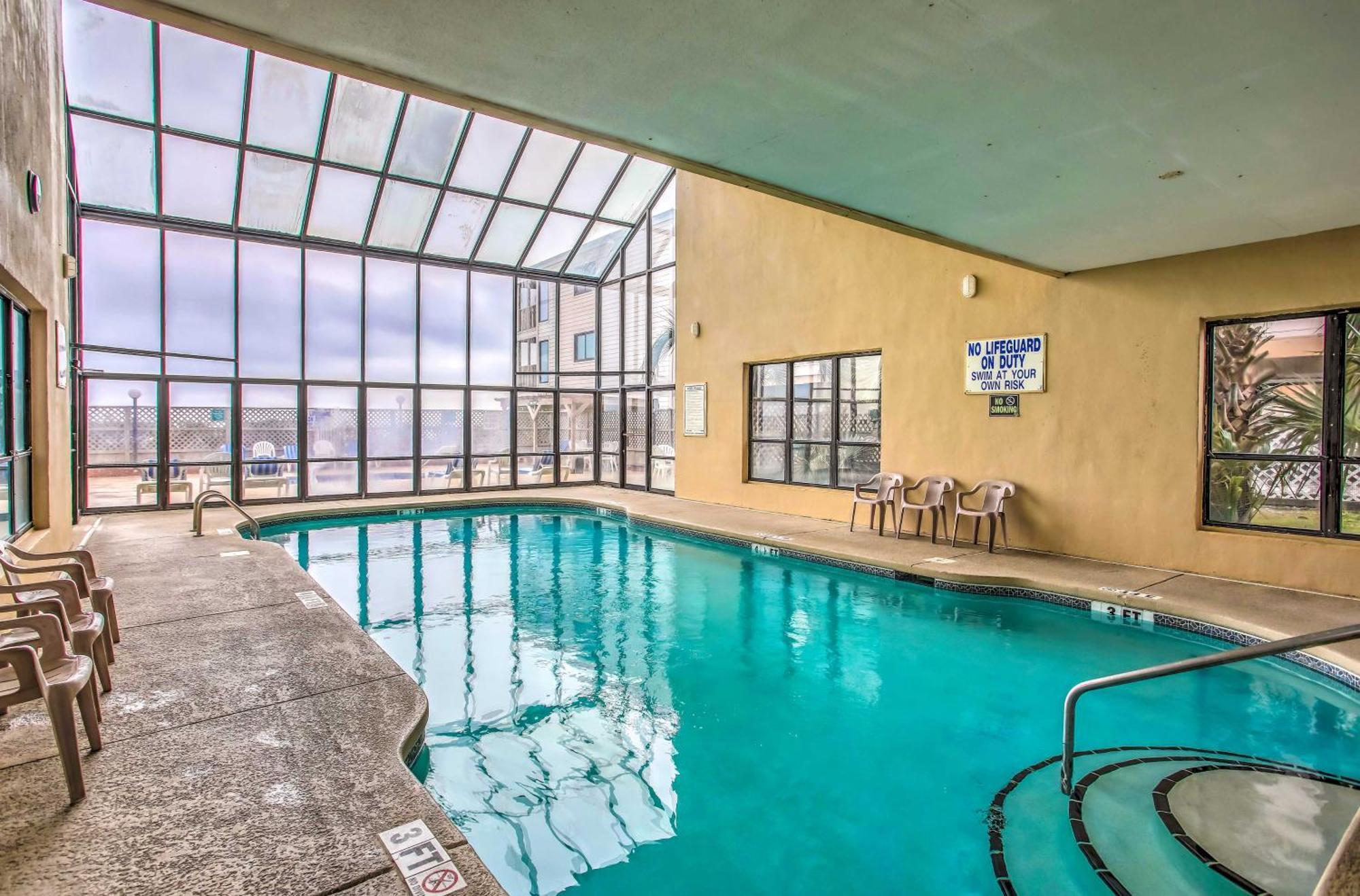 Oceanfront North Myrtle Beach Condo With Indoor Pool Екстериор снимка