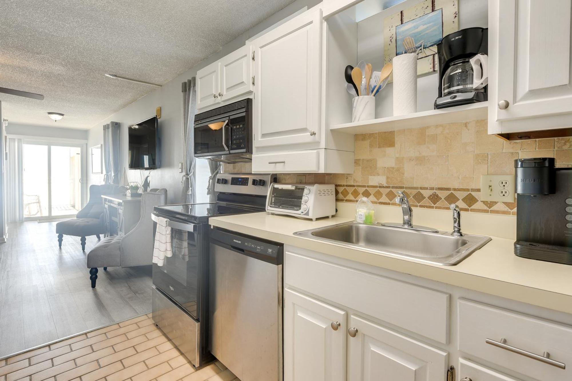 Oceanfront North Myrtle Beach Condo With Indoor Pool Екстериор снимка